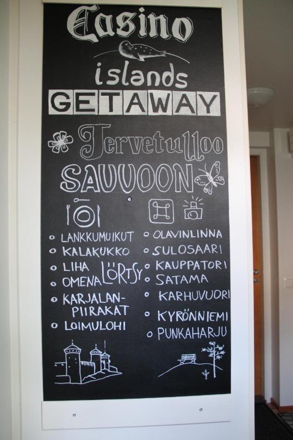 Casino Islands Getaway Apartment Savonlinna Exterior foto